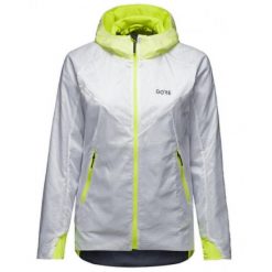 Kurtka damska Gore-Tex Infinium™ R5 z izolacją termiczną. Białe kurtki damskie GORE WEAR, bez wzorów, z gore-texu, bez kaptura. Za 1,070.90 zł.