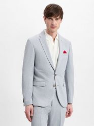 Finshley & Harding London kurtka modułowa - Brixdon Mężczyźni Slim Fit szary, 46. Szare kurtki męskie Finshley & Harding London, m, bez wzorów, z bawełny, eleganckie, bez kaptura. Za 429.95 zł.