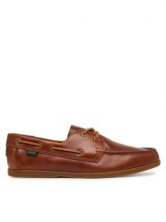 Clarks Półbuty Charmouth Lace 26186434 Brązowy. Brązowe półbuty męskie Clarks, ze skóry, bez zapięcia. Za 389.99 zł.