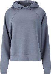 Bluza damska z kapturem Endurance Jade. Niebieskie bluzy sportowe damskie Endurance, bez wzorów, z materiału, bez ramiączek, z kapturem. Za 275.50 zł.
