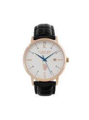 U.S. Polo Assn. Zegarek Dorian USP7276WH Czarny. Czarne, analogowe zegarki męskie U.S. Polo Assn. Za 409.99 zł.