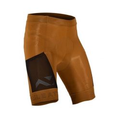 Spodenki rowerowe LEATT Shorts MTB Endurance 5.0. Brązowe szorty męskie LEATT, bez wzorów, sportowe. W wyprzedaży za 476.10 zł.