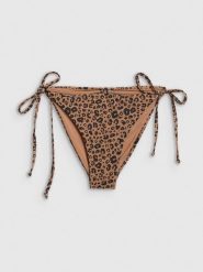 4F Dół od bikini damski - brązowy XL. Brązowe bikini damskie 4f, bez wzorów. Za 49.99 zł.