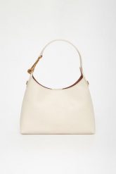 Torebka skórzana hobo TWINSET. Torebki klasyczne damskie Twinset Milano, bez wzorów, bez dodatków. Za 1,129.00 zł.