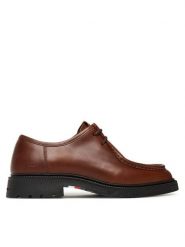 Tommy Hilfiger Półbuty Comfort Lwt Moc Toe FM0FM05588 Brązowy. Brązowe półbuty męskie Tommy Hilfiger, ze skóry, bez zapięcia. Za 469.99 zł.