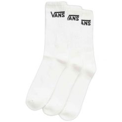 Skarpety Vans Classic Rox White. Białe skarpetki damskie Vans, bez wzorów. Za 105.75 zł.