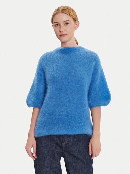 Dixie Sweter M277Y101A Niebieski Relaxed Fit. Niebieskie swetry klasyczne damskie Dixie, m, z syntetyku, bez kołnierzyka. Za 369.99 zł.