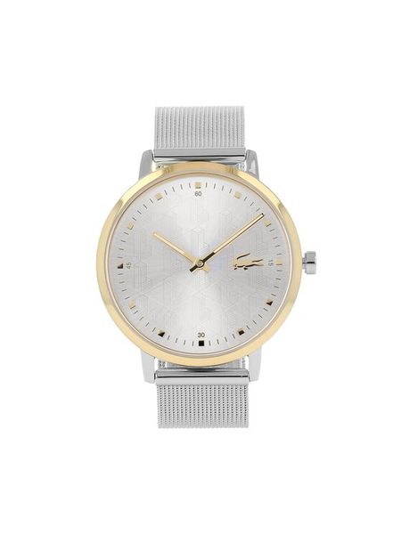 Lacoste Zegarek 2001286 Srebrny. Szare, analogowe zegarki damskie Lacoste, srebrne. Za 629.99 zł.