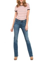 LEE DAMSKIE SPODNIE JEANSOWE HOXIE NINETY NINE L530HAZ 112112183. Spodnie materiałowe damskie Lee, bez wzorów, z jeansu. W wyprzedaży za 49.99 zł.