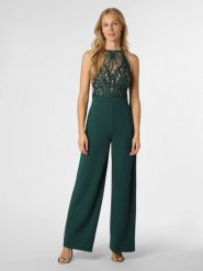 Lipsy Kombinezon Kobiety zielony, 34. Zielone kombinezony damskie Lipsy, bez wzorów, eleganckie, bez kołnierzyka, bez ramiączek. Za 699.95 zł.