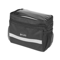 Torba na kierownicę roweru z zapięciem na klips dla 31,8 Gist Skuad. Czarne torebki klasyczne damskie GIST, bez wzorów, bez dodatków. Za 199.01 zł.