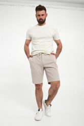 Szorty męskie Ruby-W JOOP! JEANS. Czerwone szorty męskie Joop! Jeans, z jeansu, bez kołnierzyka. W wyprzedaży za 494.25 zł.