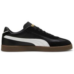 Buty PUMA Club II Era. Czarne buty sportowe na co dzień damskie Puma, bez wzorów, z zamszu, trekkingowe. Za 239.99 zł.