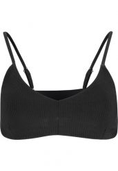 Damski top do kostiumu kąpielowego Athlecia Rhea. Czarne bikini damskie Athlecia, bez wzorów. Za 152.50 zł.