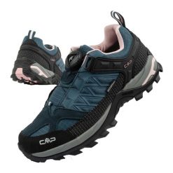 Buty damskie trekkingowe CMP Rigel wodoodporne. Czarne obuwie trekkingowe damskie CMP. Za 349.95 zł.
