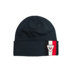 Czapka dla dorosłych ROSSIGNOL Luka granatowy. Niebieskie czapki męskie Rossignol, bez wzorów, z materiału, klasyczne. Za 129.99 zł.