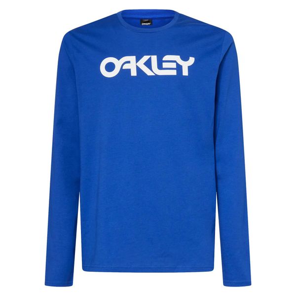 Koszulka z długim rękawem Oakley Mark II. Niebieskie koszulki męskie z długim rękawem Oakley, xl, z materiału. Za 167.50 zł.