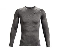 Bluza męskie Under Armour Heatgear Compression Longsleeve. Czarne bluzy z kapturem męskie Under Armour, m, z materiału. Za 190.00 zł.