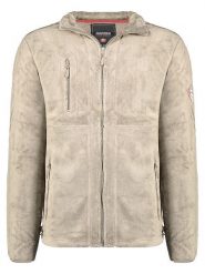 ANAPURNA Kurtka polarowa "Utah" w kolorze szarobrązowym rozmiar: XXL. Brązowe kurtki męskie ANAPURNA, xxl, bez wzorów, z materiału, bez kaptura. Za 104.89 zł.