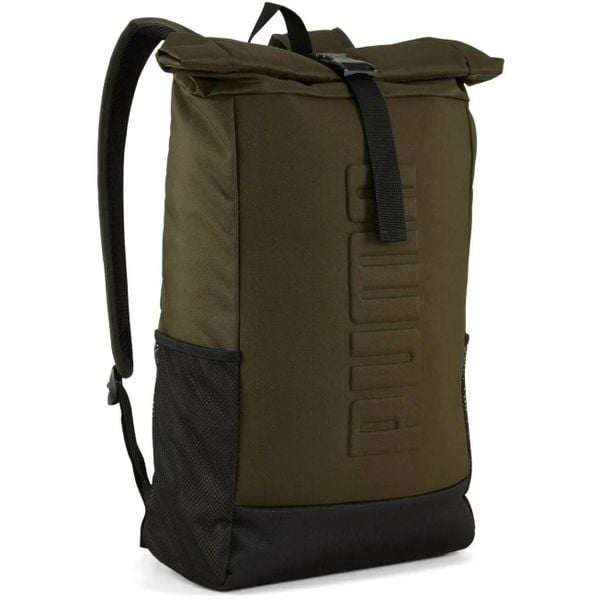 Plecak Puma S Rolltop Backpack 28.5L. Zielone plecaki damskie Puma, bez wzorów, z materiału. Za 290.00 zł.