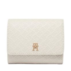 Portfel Tommy Hilfiger. Brązowe portfele damskie Tommy Hilfiger, bez wzorów. Za 289.99 zł.