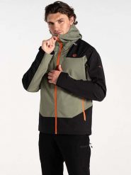 Dare 2b Kurtka narciarska "Roving II" w kolorze oliwkowo-czarnym rozmiar: XS. Brązowe kurtki narciarskie i snowboardowe damskie Dare 2b, xs, bez wzorów, bez kaptura, narciarskie. Za 303.84 zł.