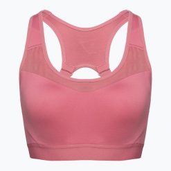 Biustonosz treningowy Gymshark Open Back Training Sports. Czerwone biustonosze sportowe damskie Gymshark, bez wzorów. Za 109.99 zł.