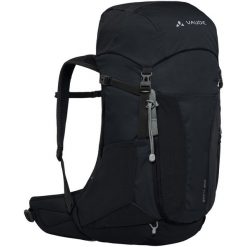 Plecak 30-39L Damski Brenta 28. Czarne plecaki damskie Vaude, bez wzorów, z materiału, biznesowe. Za 694.35 zł.