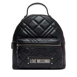 Plecak LOVE MOSCHINO. Czarne plecaki damskie Love Moschino, bez wzorów. Za 599.99 zł.