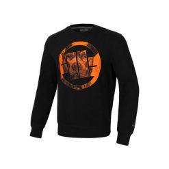 Bluza męska Pitbull Orange Dog 24. Czarne bluzy bez kaptura męskie PITBULL, bez wzorów, sportowe, bez kołnierzyka, bez ramiączek. W wyprzedaży za 209.00 zł.