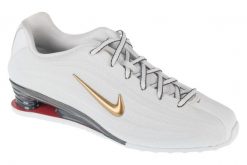 Buty sportowe Sneakersy damskie, Shox Z. Białe buty sportowe na co dzień damskie Nike, bez wzorów, z materiału, trekkingowe. Za 459.99 zł.