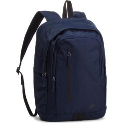 Plecak NIKE - BA5532 451. Niebieskie plecaki damskie Nike, bez wzorów, z materiału, sportowe. Za 119.00 zł.
