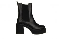 Botki Bayla-200 151 H22K7388 01 200024, Czarny, Skóra naturalna - 38. Czarne botki damskie Bayla, na zimę, ze skóry, klasyczne, za kostkę, bez obcasa, bez zapięcia. W wyprzedaży za 269.10 zł.
