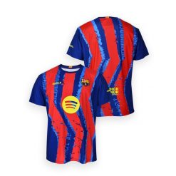 FC Barcelona 25-26 premium wyjazdowa koszulka kibica numer 4, replika. Niebieskie t-shirty damskie FC Barcelona, s, bez wzorów, z materiału, bez kołnierzyka. Za 257.96 zł.