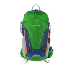 Plecak turystyczny Brisk3 22L. Zielone plecaki damskie Bergson, bez wzorów. W wyprzedaży za 270.00 zł.