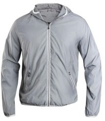 Clique Hardy Reflective Kurtka męska – wiatrówka odblaskowa. Szare kurtki męskie CLIQUE, m, bez wzorów, z kapturem. Za 338.38 zł.