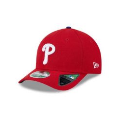 Czapka bejsbolowa 9forty MLB Phillie PLYR REP MC OTC. Czerwone czapki męskie New Era, bez wzorów, casualowe. Za 189.50 zł.