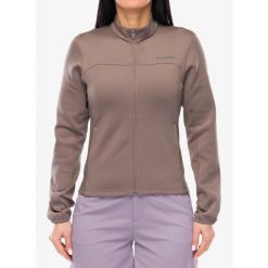 Bluza rozpinana damska Columbia Sloan Crest Spacer Fleece FZ. Brązowe bluzy bez kaptura damskie Columbia. Za 362.99 zł.