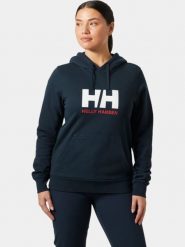 Bluza Damska Helly Hansen Hh Logo. Niebieskie bluzy sportowe damskie Helly Hansen, l, z bawełny. Za 339.00 zł.