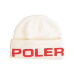 Czapka zimowa Poler Petrol Beanie ecru. Białe czapki męskie Poler. Za 73.00 zł.