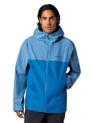 Marmot Kurtka przeciwdeszczowa "Minimalist Pertex" w kolorze niebieskim rozmiar: L. Niebieskie kurtki outdoor męskie Marmot, l, bez wzorów, z materiału, bez kaptura. Za 395.31 zł.