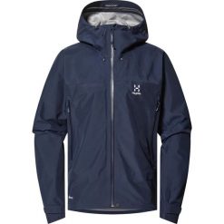 Kurtka przeciwdeszczowa męska ROC Flash GTX. Szare kurtki męskie Haglöfs, m, bez wzorów, sportowe, bez kaptura. Za 1,800.00 zł.