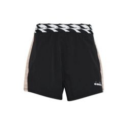 Spodenki krótkie damskie DIADORA L. SHORT 9CM BE ONE. Czarne szorty damskie Diadora, bez wzorów. Za 55.99 zł.