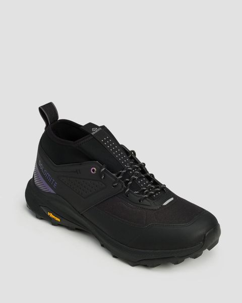 Buty męskie Dolomite NIBELIA WARM BLACK/BLACK. Czarne buty trekkingowe męskie Dolomite, z dzianiny, bez zapięcia, trekkingowe, primaloft. Za 407.00 zł.