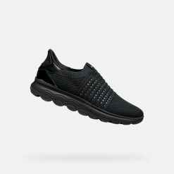 Sneakersy damscy Geox Sepherica Plus. Czarne obuwie trekkingowe damskie Geox. Za 404.00 zł.