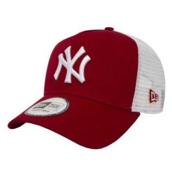 Czapka Z Daszkiem Unisex Dla Dorosłych MLB League New York Yankees. Czerwone czapki z daszkiem damskie New Era, bez wzorów. Za 181.99 zł.