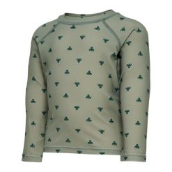 Koszulka do kąpieli dla niemowląt Hummel BEE AOP. Szare koszulki dziewczęce HUMMEL, bez wzorów, bez ramiączek. Za 243.50 zł.