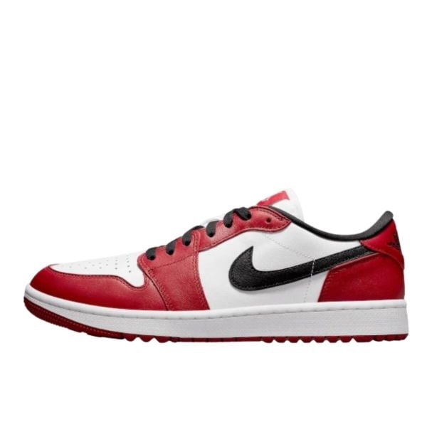 Air Jordan 1 Retro Low Golf Chicago. Czerwone golfy damskie Jordan, bez wzorów, bez ramiączek. Za 3,184.31 zł.