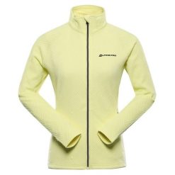 Bluza damska sportowa szybkoschnąca Alpine Pro Dozera 2. Żółte bluzy bez kaptura damskie Alpine Pro. W wyprzedaży za 319.00 zł.
