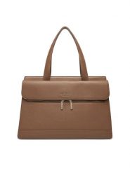 Nine West Torebka EO-ARKANSAS-LDA8210 Beżowy. Brązowe torebki klasyczne damskie Nine West, bez wzorów, z materiału, bez dodatków. Za 369.99 zł.